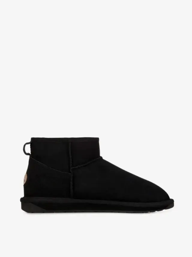 Emu Μποτάκια Γυναικείο δέρμα Μαύρο EMU/10937 BLACK 3