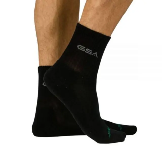 GSA ORGANICPLUS[+] 360 Extra Cushioned Quarter Socks / 3Pack (818303-05) - 39-42 2