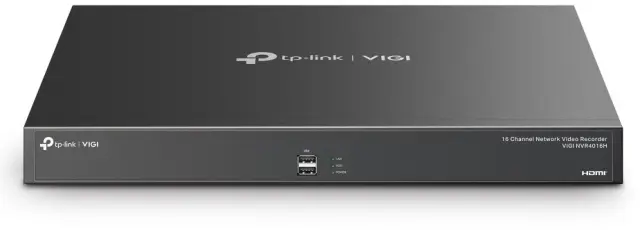 TP-Link VIGI NVR4016H NVR, 16 channels, 4x HDD