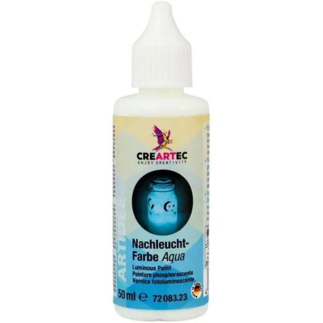Creartec Χρώμα Φωσφορίζων Aqua - 50ml
