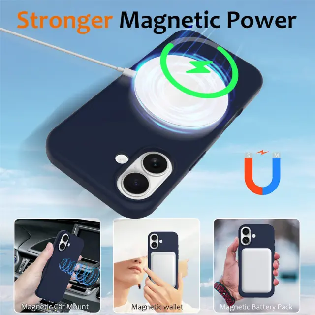 MagSafe Θήκη για iPhone 17- Dark Blue OEM 2