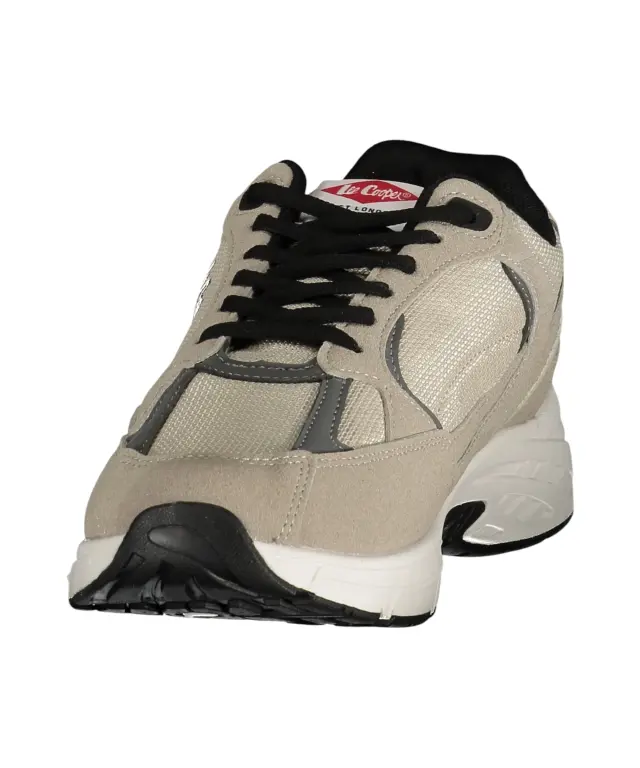 Lee Cooper - Ανδρικά Sneakers Palmer LCM628605-PEWTER Μπεζ/Γκρι 3