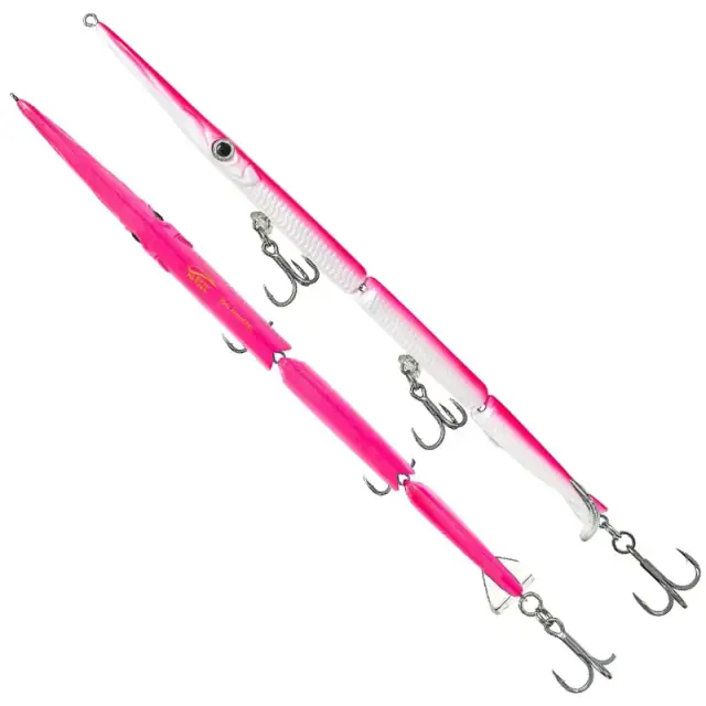 Τεχνητό Jack Fin Stylo Jointed 150 Pink Fluo
