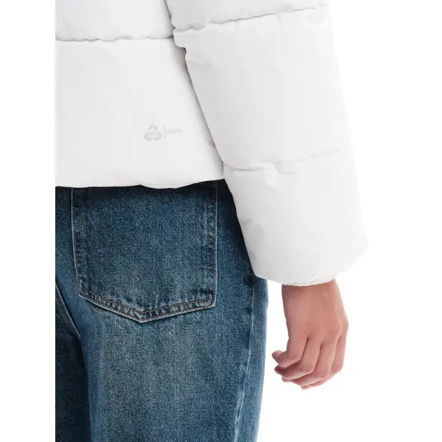 Emerson Puffer Jacket (232.EW10.74-Black-White) - Λευκό-Μαύρο - XL 3