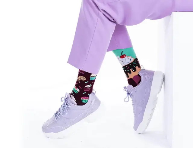 Κάλτσες The Cupcake Many Mornings με μέγεθος 43-46 - ΕνηλίκωνThe Cupcake Regular 43-46 2