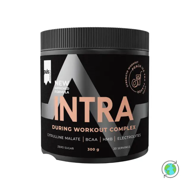 Intra Formula με Γεύση Ice Tea Ροδάκινο - Puls Nutrition - 300gr 6430056593012