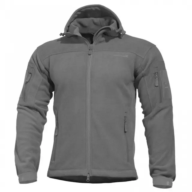 Pentagon Hercules Fleece Jacket-Ζακέτα Fleece για Τακτική - Υπηρεσιακή Χρήση - 08WG-Wolf Grey-Γκρί Ανοιχτό