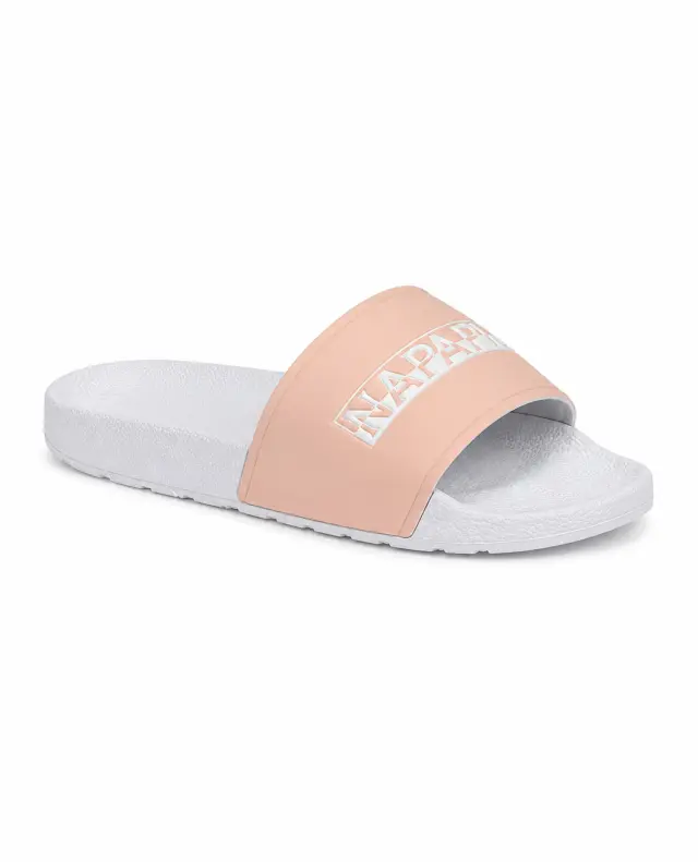 Napapijri Park Γυναικείες Παντόφλες White Pink - EU 40