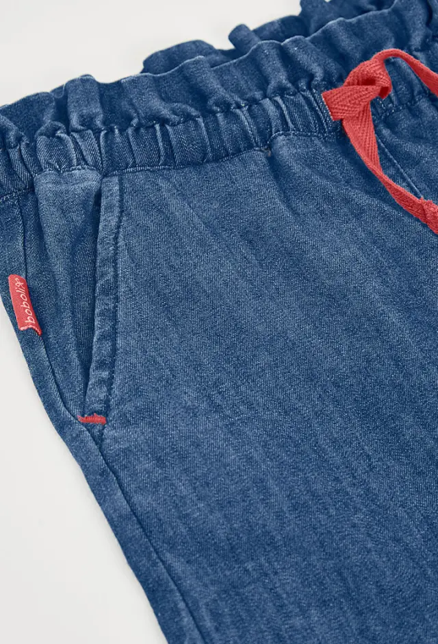 Boboli denim βερμούδα σορτς για κορίτσι 303208-BLUE 3