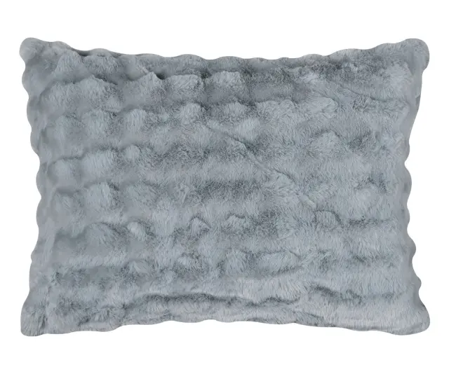 Μαξιλαροθήκη burble (50cm x 70cm) γκρί - -