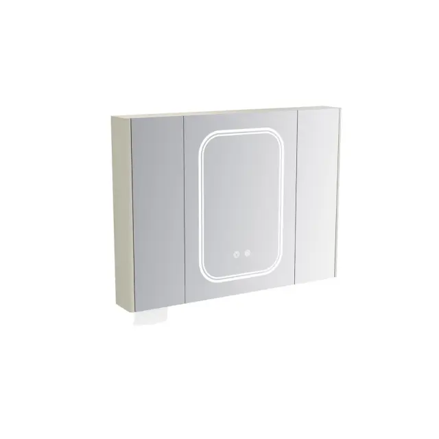 Καθρέπτης SIMPLA 95 PVC Cream White 950x130x700mm KARAG