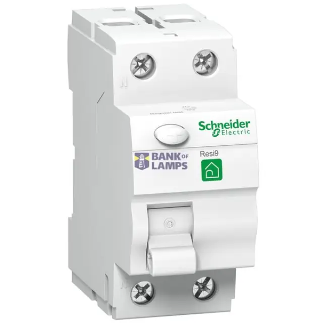 Residual current circuit breaker (RCCB), Resi9, 2P, 40A, A type, 30mA