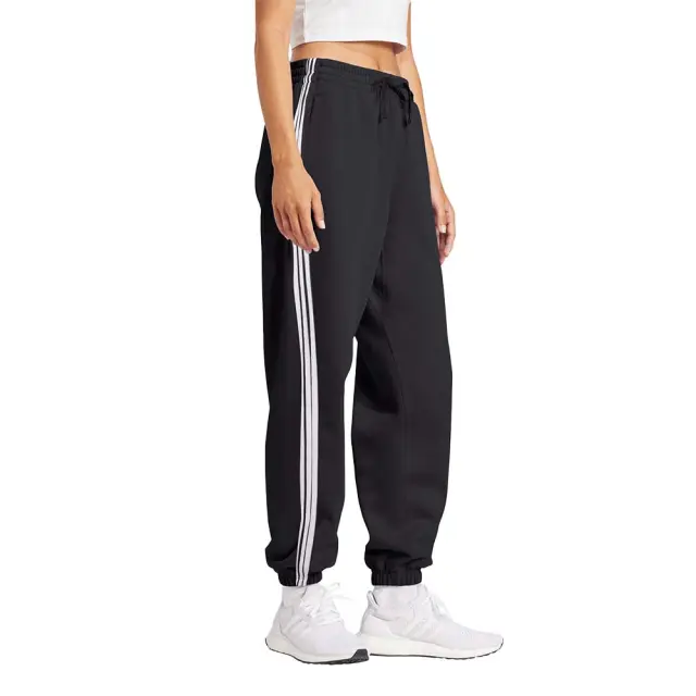 adidas Sportswear Women's 3Stripes French Terry Cuffed Pants Μαύρο JD5302 (adidas Sportswear) - Large 3