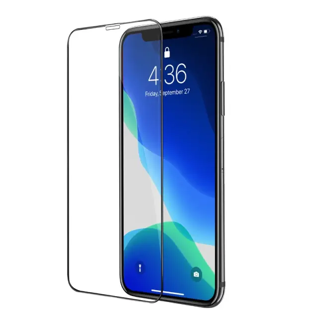 Tempered Glass Hoco G10 Anti-Static Full Screen 2.5D για Apple iPhone XS Max/11 Pro Max Σετ 25 τμχ Herbolive