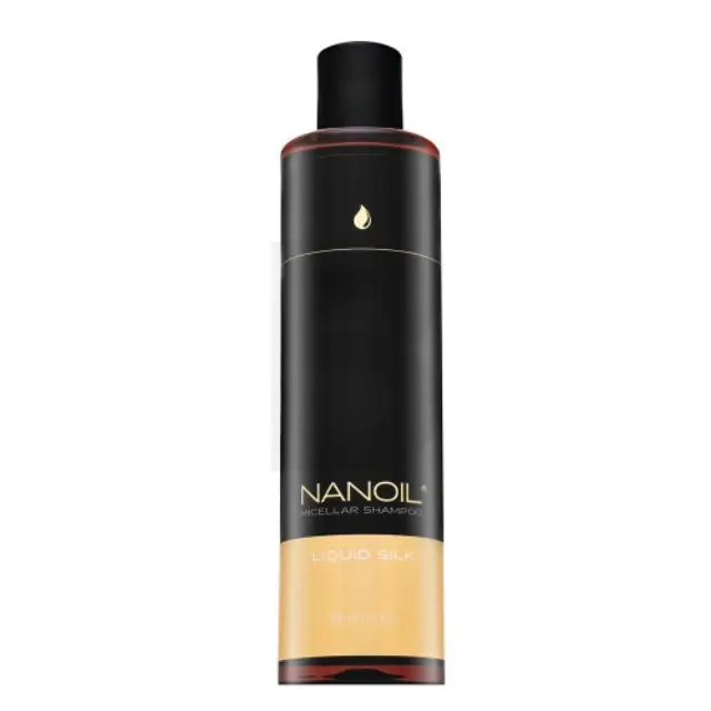 Nanoil Micellar Shampoo Liquid Silk cleansing shampoo for smoothness and gloss of hair 300 ml