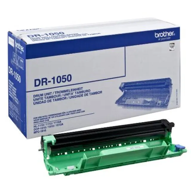 Brother DR-1050 Γνήσιο Drum Laser Εκτυπωτή Μαύρο 10000 Σελίδων DR-1050