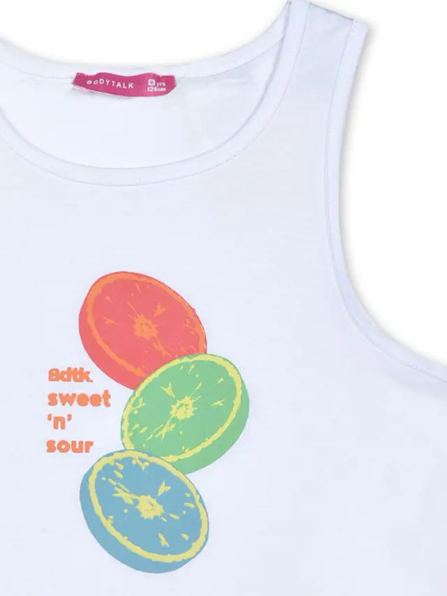 Bdtk Sleevless Top White 1241-701321 - 14 2