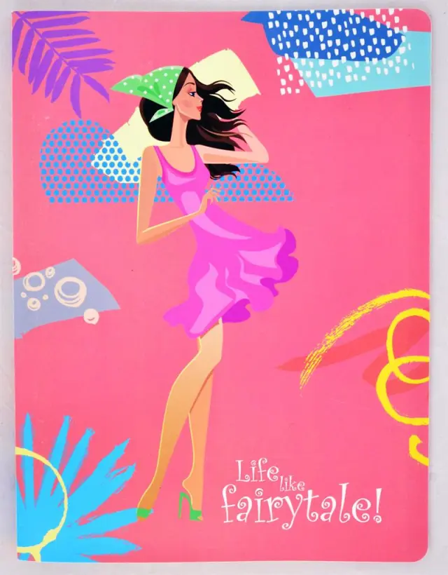 A&G Σουπλ Α4 Life is Fairytale Pink Dress 20 Θέσεων / 29020 (A & G)
