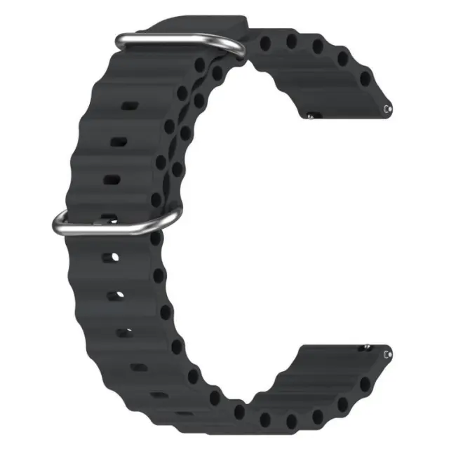 Ocean Style Λουράκι για Smartwatch 20mm-Midnight OEM 2
