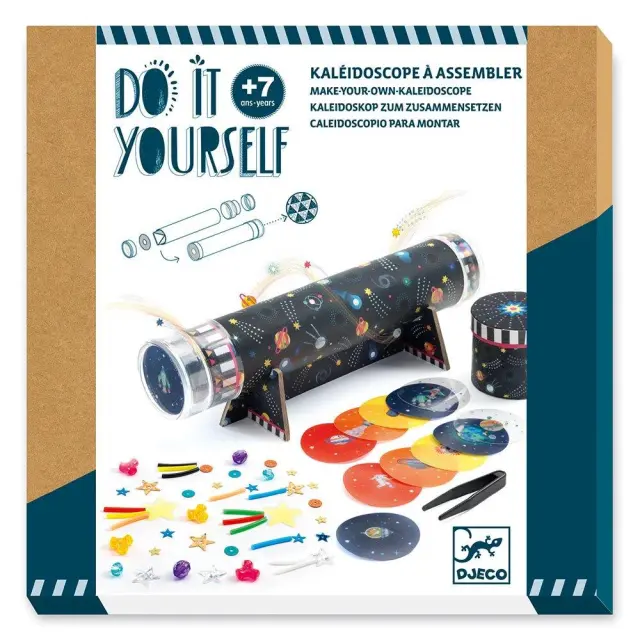 Djeco Εκπαιδευτικό Παιχνίδι DIY Φτιάχνω Καλειδοσκόπιο 'Διάστημα' για 7+ ετών 07922