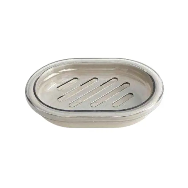 Σαπουνοθήκες μπάνιου πλαστικές - Σετ 9pcs - Beige - 21586