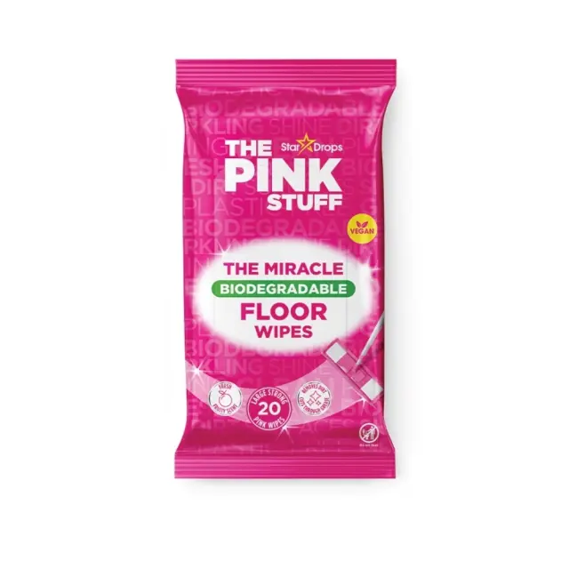 Pink Stuff υγρά πανάκια πατώματος (Large Floor Wipes) – 20τεμ