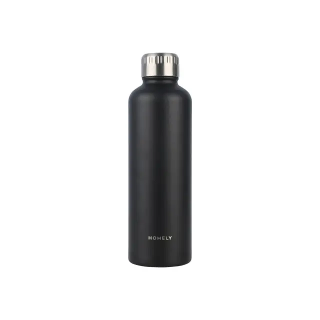 Estia Θερμός Flask HOMELY Save The Aegean 500ml Midnight Black