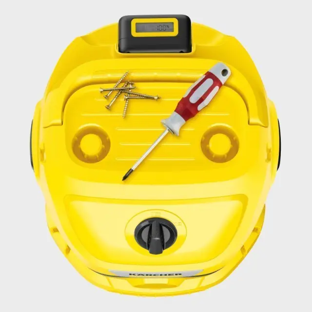 Σκούπα Karcher Υγρής Και Ξηρής Αναρρόφησης WD 2-18 Battery Set (1.628-501.0) με Ισχύ 225 W και χωρητικότητα κάδου 12 L1.628-501.0 2