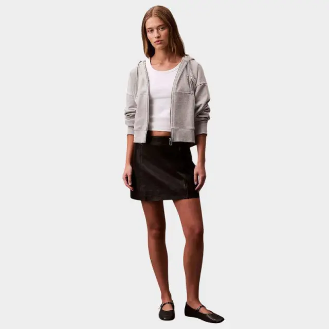 Φούτερ Calvin Klein LV047B270G_P79 Γκρι - XS 3
