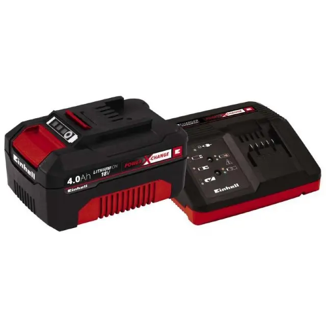 Einhell 4512042 - Σετ ταχυφορτιστής και μπαταρία 18 V 4,0 Ah