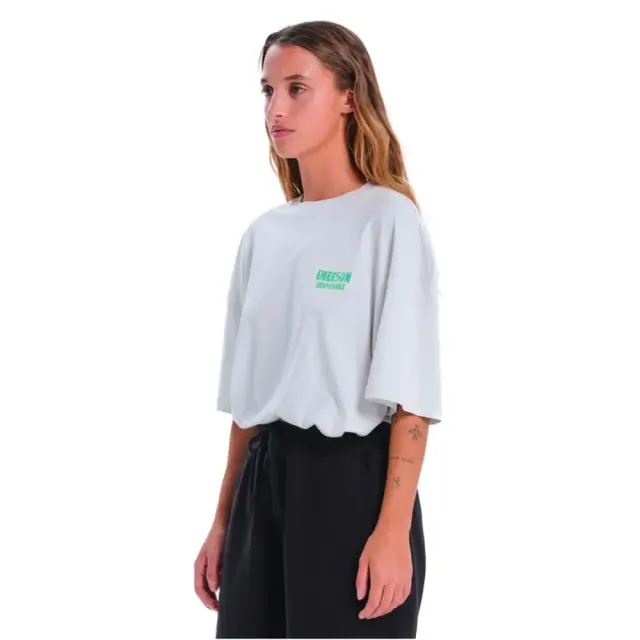 Emerson Women's SS Oversized T-Shirt (251.EW33.64-Frosty White) - Εκρού - M 3