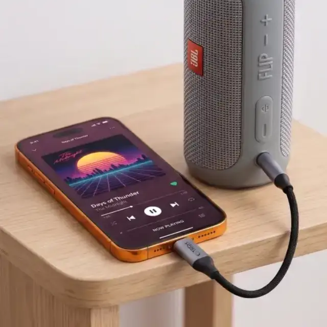 Tech-protect Ultraboost Adapter Usb-c To Mini Jack 3.5mm Dac Iron Grey 3