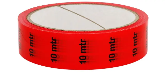 ALLCOLOR GAFFER-TAPE Marker-Tape - 25mm x 33m red "10M" (845-25 R)