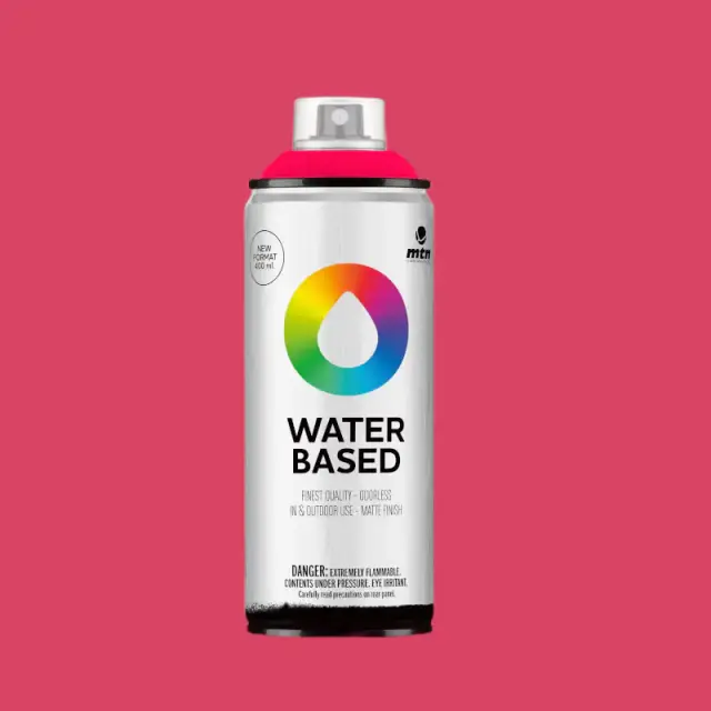 MTN Waterbased Spray Paint 400ml WB4 RV-4010 Magenta