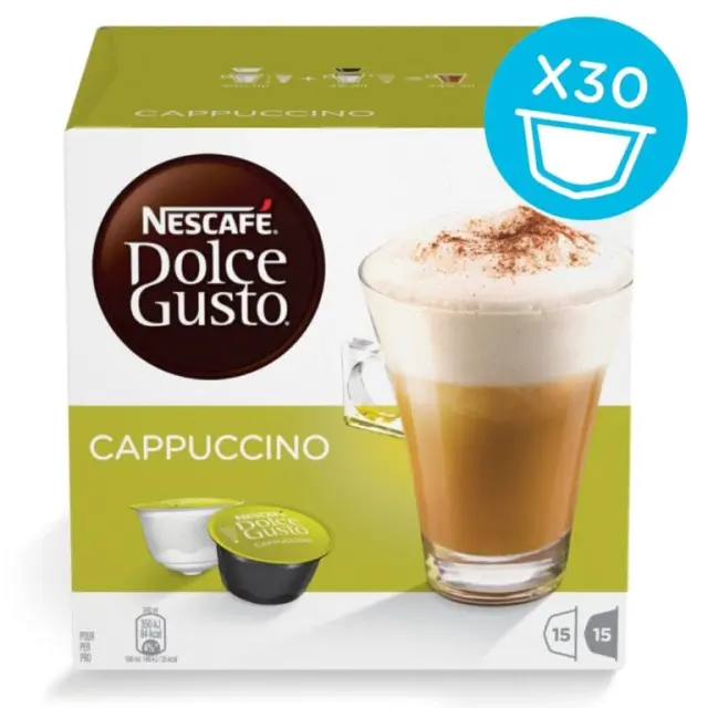 Nescafe Cappuccino Κάψουλες Dolce Gusto 30τμχ
