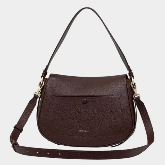Coccinelle - Γυναικεία τσάντα Ώμου Mavery E1U7F120101-R49 Καφέ 3