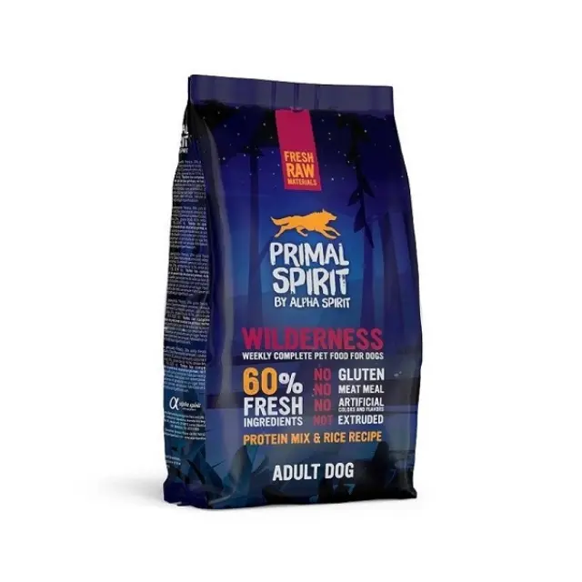 Primal Spirit 60% Wilderness 1Kg Μονόχρωμο