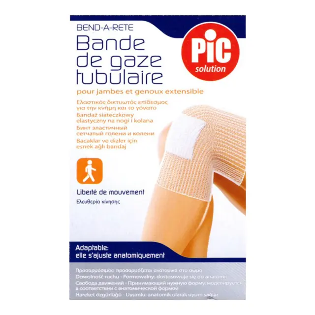 Pic Solution Ελαστικός Δικτυωτός Επίδεσμος για Κνήμη & Γόνατο 1τμχ