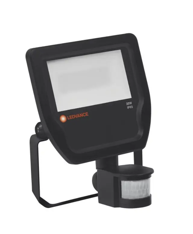 Προβολέας FLOODLIGHT SENSOR 20W 3000Κ IP65 Μαύρος OSRAM LEDVANCE