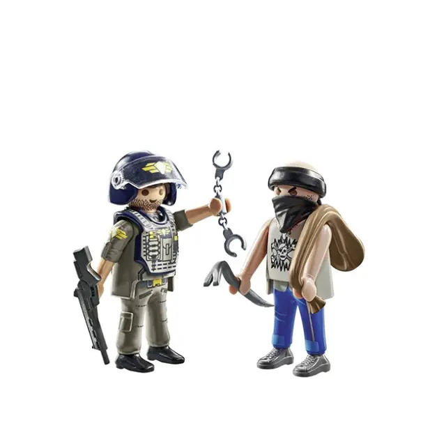 Playmobil DuoPack Κλέφτης και Αστυνόμος (71505) 2