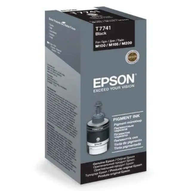Epson Μελάνι Inkjet Bottle 140ml Black (C13T77414A) (EPST77414A)