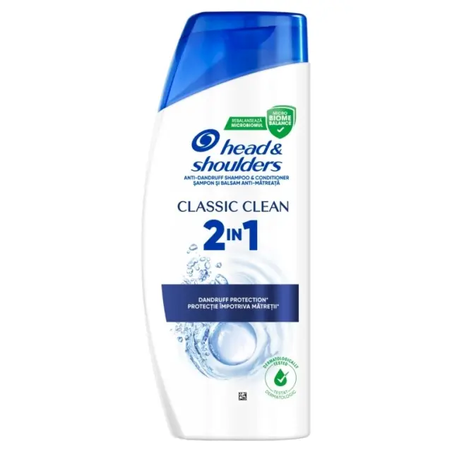 Head & Shoulders Σαμπουάν 2-1 Kαθαριότητα / Control 625ml