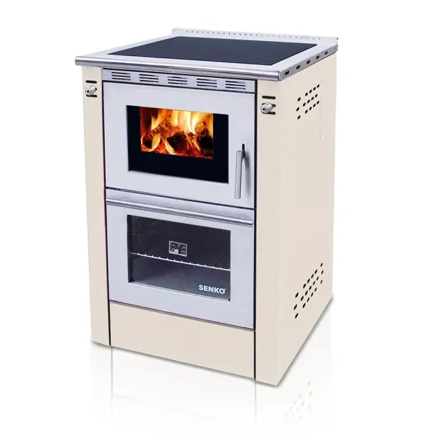 Senko SG-60 ενεργειακή σόμπα ξύλου Μπέζ 7.5kw