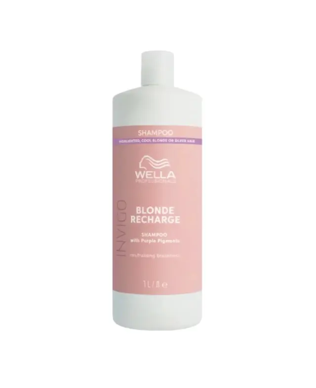 Wella Professionals Invigo Blonde Recharge Color Blonde Shampoo 1000ml
