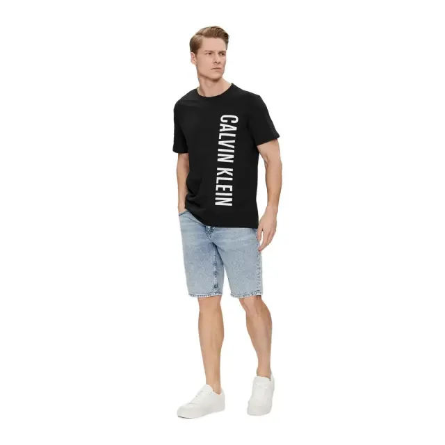 Calvin Klein Ανδρικό T-Shirt Crew Neck Tee Intense Power, Χρώμα Μαύρο - XL 3