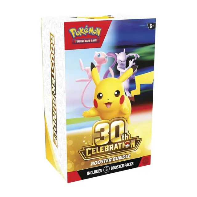Pokemon Trading Card Game TCG 30th Celebration Booster Bundle – 6 Booster Packs (POK104511)