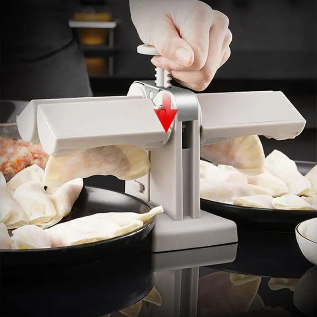 Χειροκίνητος παρασκευαστής ζυμαρικών - Dumpling maker 3