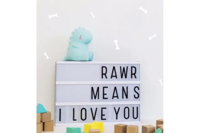 A little lovely company T- rex φωτάκι νυχτός little light led 2