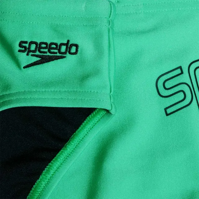 Speedo Boy's 6.5cm Logo Brief Yori Swim Slip Λαχανί 800413816870 (Speedo) - 140 3