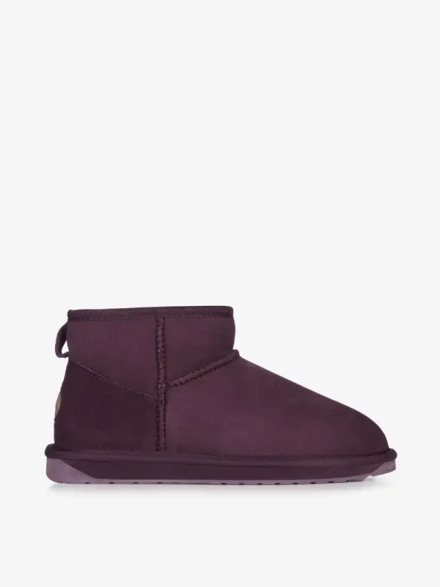 Emu Μποτάκια Γυναικείο δέρμα Μωβ EMU/10937 PLUM 3